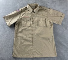 Boy Scout Of America BSA UNIFORM SHIRT New Style Adult Mens Large Short Sleeve