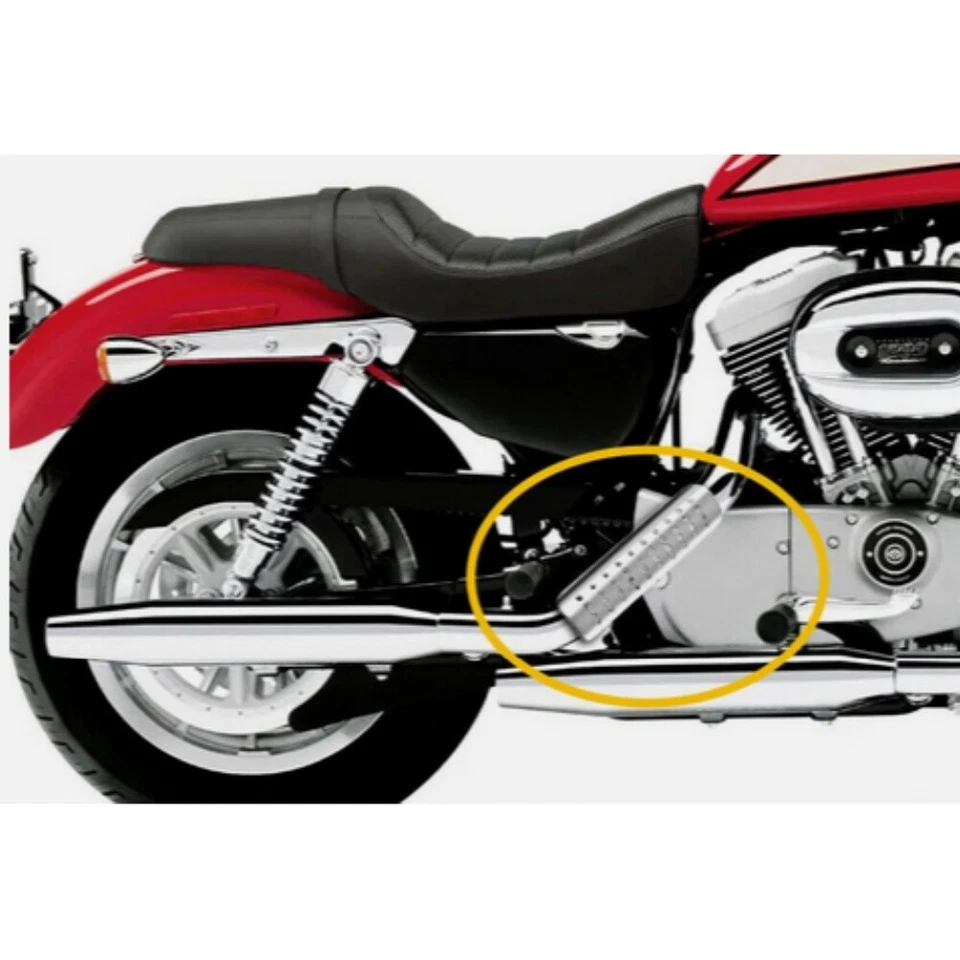 50-70mm Motorcycle Exhaust Heat Shield Universal Heat Guard Cover For Harley HD Foto 3 de 4