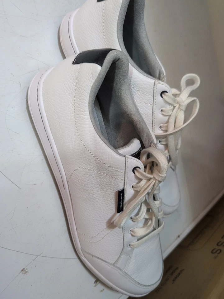 Ashworth Cardiff ADC Golf Shoes Mens Size 11 White G54223 Casual Spikeless EUC - Image 2 of 4