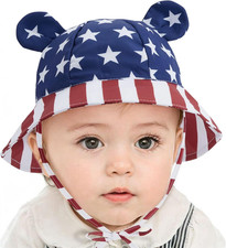 Baby Sun Hat UPF 50 Toddler Sun Protection Bucket Hats for Boys Girls Infant Wi