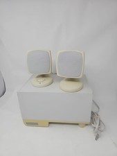 Altec Lansing ACS33 PC Computer Speaker System w/ Subwoofer Tested/Working