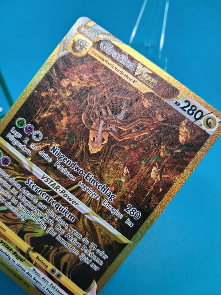 Giratina V Star Gold, GG69/GG70, Zenit Der Könige, Pokémon, Alt Art , Deutsch - Bild 2 von 4