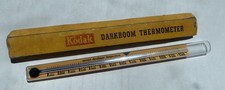 Vintage Kodak Glass darkroom Room thermometer