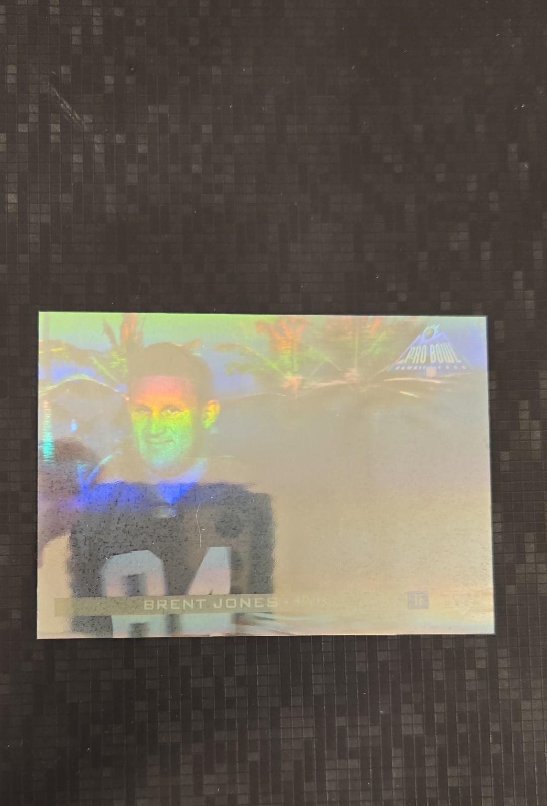 1995 Upper Deck - Pro Bowl Holograms Brent Jones #PB2