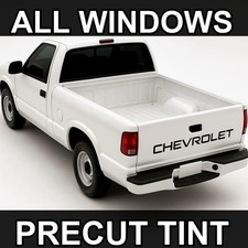 Fits Chevy S-10 Standard 1994-2004 Precut Window Tint Kit All Windows Fits Chevy S-10 Standard 1994-2004 Precut Window Tint Kit All Windows