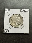 1919 P Buffalo Nickel XF Extra Fine Better Date US 5c Type Coin (Raw19095)