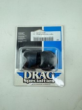 Drag Specialties - 0214-1235 - Front Axle Caps, Gloss Black