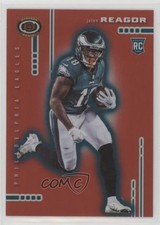 2020 Panini Chronicles Dynagon Rookies Red Prizm 89/99 Jalen Reagor #D-17 0c6