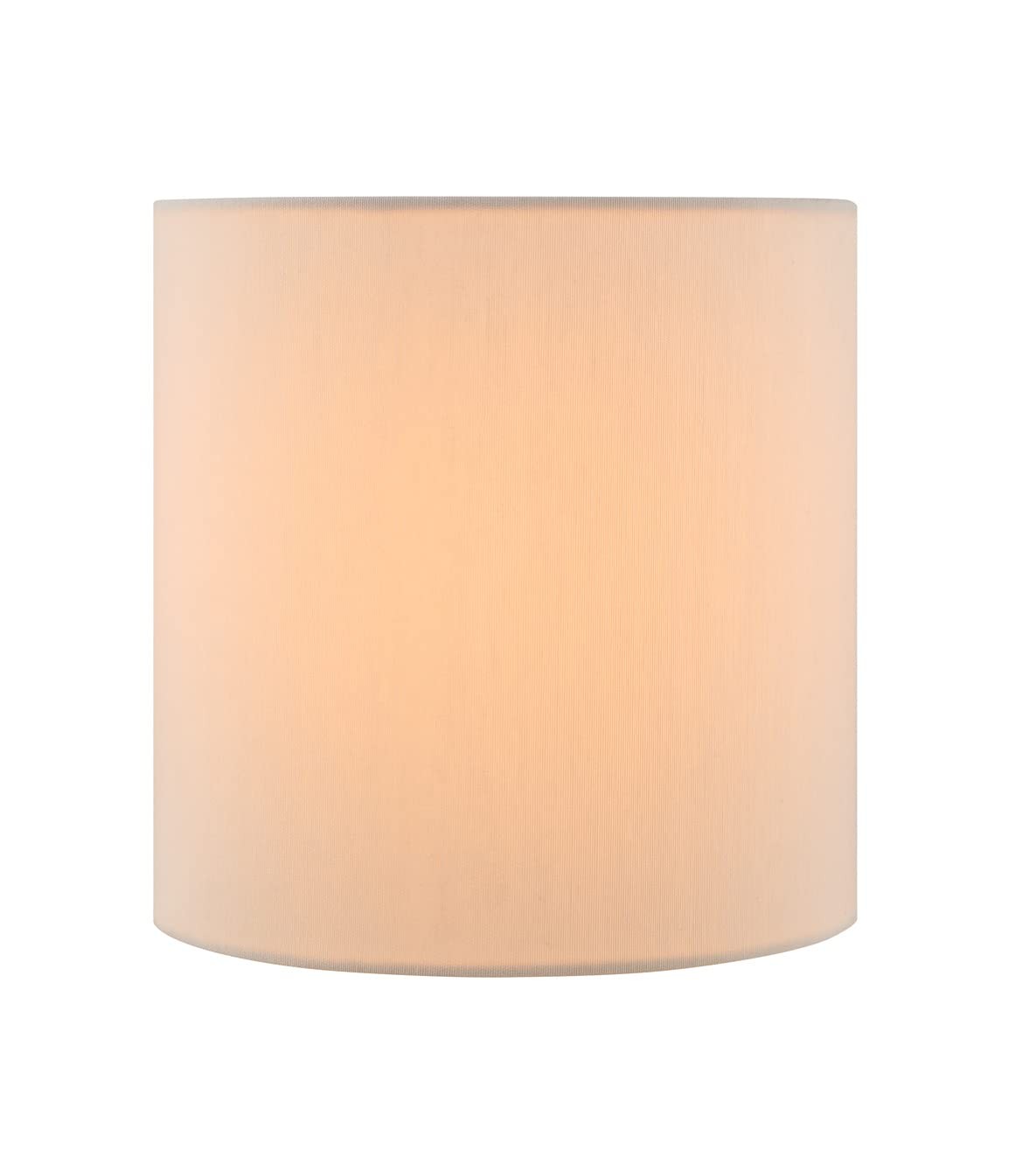 Aspen Creative 31244 Off White Linen Drum Lampshade - 8"x8"x8" Spider thumbnail 2