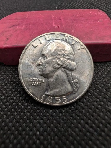 1955-D Washington Quarter 90% Silver