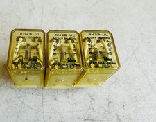 Lot Of 3 idec relay RH2B-UL