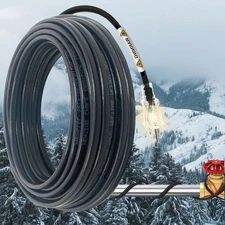 Electric De-Icing Cable for Roofs and Gutters - Weatherproof Heat Cable