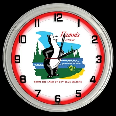 hamms beer clock products for sale | eBay