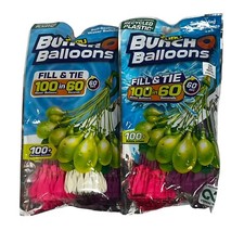 Zuru Bunch O Balloons Crazy Rapid-Filling Self-Sealing Water Balloons 100 Count
