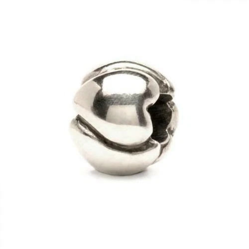 Bigiotteria Trollbeads in argento cuore