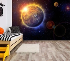 3D Planetary Energy K7320 Wallpaper Mural Self-adhesive Removable Sticker Luna
