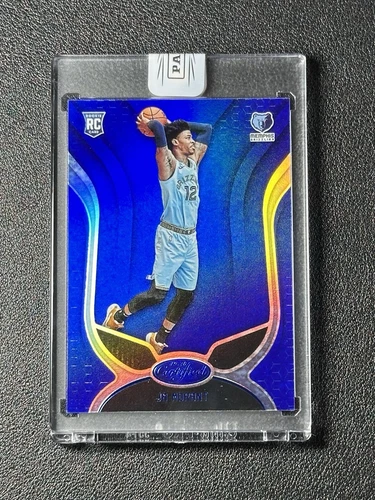 2019-20 Panini Certified Ja Morant Blue Mirror Rookie RC #152 Memphis Grizzlies