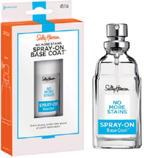 Lot of 3 Sally Hansen No More Stains Spray On Base Coat 45114 Distressed Box