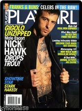 Playgirl Nick Hawk Magazine Cover Refrigerator Magnet  