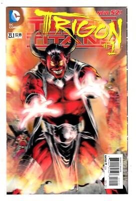 TEEN TITANS #23.1 TRIGON #1 LENTICULAR 3D COVER UNREAD NM (9.4) DC COMIC