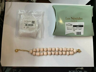 DOPPELARMBAND - DIAMANT ROSA BEIGE ADLD216 / 1 LES NEREIDES