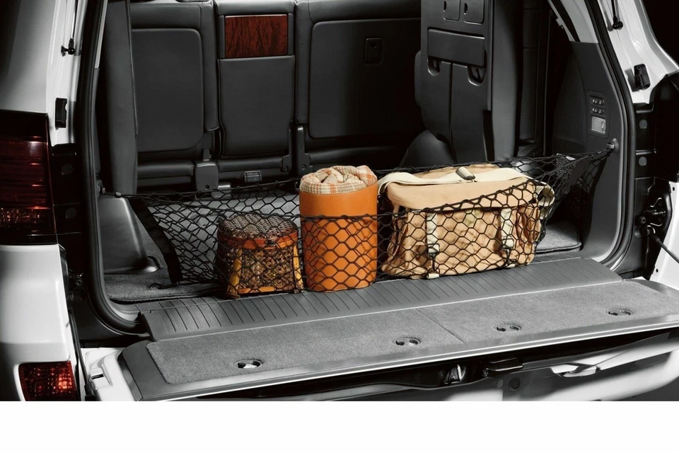 Rear Trunk Envelope Style Mesh Organizer Cargo Net for LEXUS LX570 2008-2021 New - Image 2 of 4