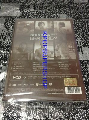 Shinhwa 7th Album Brand New Special Repackage CD VCD Photo album