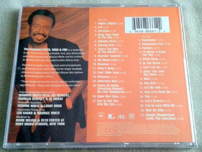 EARTH,WIND & FIRE -THE ESSENTIAL EARTH,WIND & FIRE- 2CD FACTORY