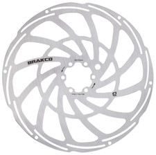 DISCO FRENO e-mtb MTB BRAKCO - 6 fori   2 MM SPESSORE