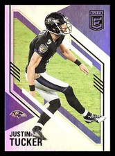 Justin Tucker 2021 Elite #93 Ravens FOOTBALL Buy10get5FREE