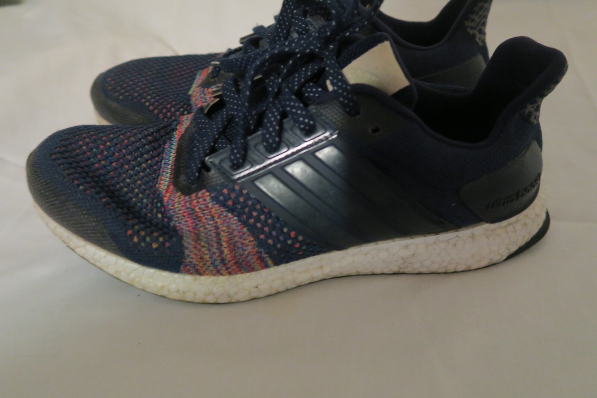 Adidas Ultra Boost St LTD Collegiate Navy Multicolor Sneakers AQ5557 Men’s 9.5 Adidas Ultra Boost St LTD Collegiate Navy Multicolor  main image 2