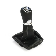 Original Skoda Octavia III (5E) Jubiläum Edition Schaltknauf Leder Sport 5-Gang 