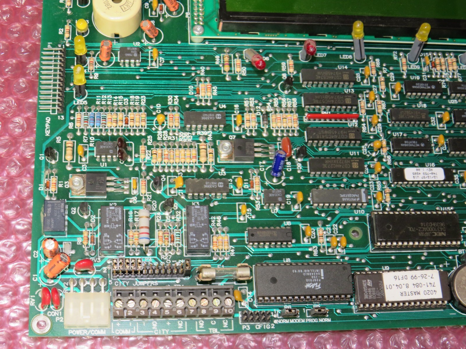 SIMPLEX 565-325 REV G MASTER CONTROLLER BOARD FOR 4020 FIRE ALARM SYSTEM