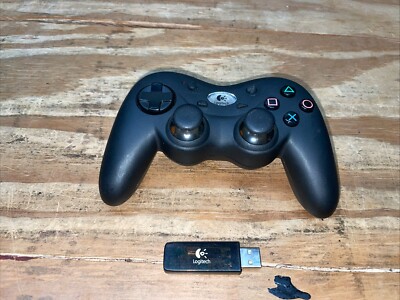 Logitech Cordless Precision PS2 Controller w/ USB Dongle C-X5A57 - NON WORKING