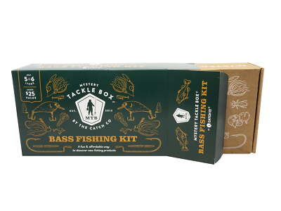bass tackle box basics USA Kit Mystery Each box is packed with over $100 worth of top Mystery Tackle Box Bass Fishing