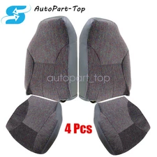 For 1999 2000 Dodge Ram 1500 2500 Driver & Passenger Fabric Cloth Seat Cover