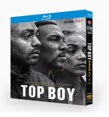 Top Boy 1-5 BD Movie TV Film 4-Disc All Region New Box Set
