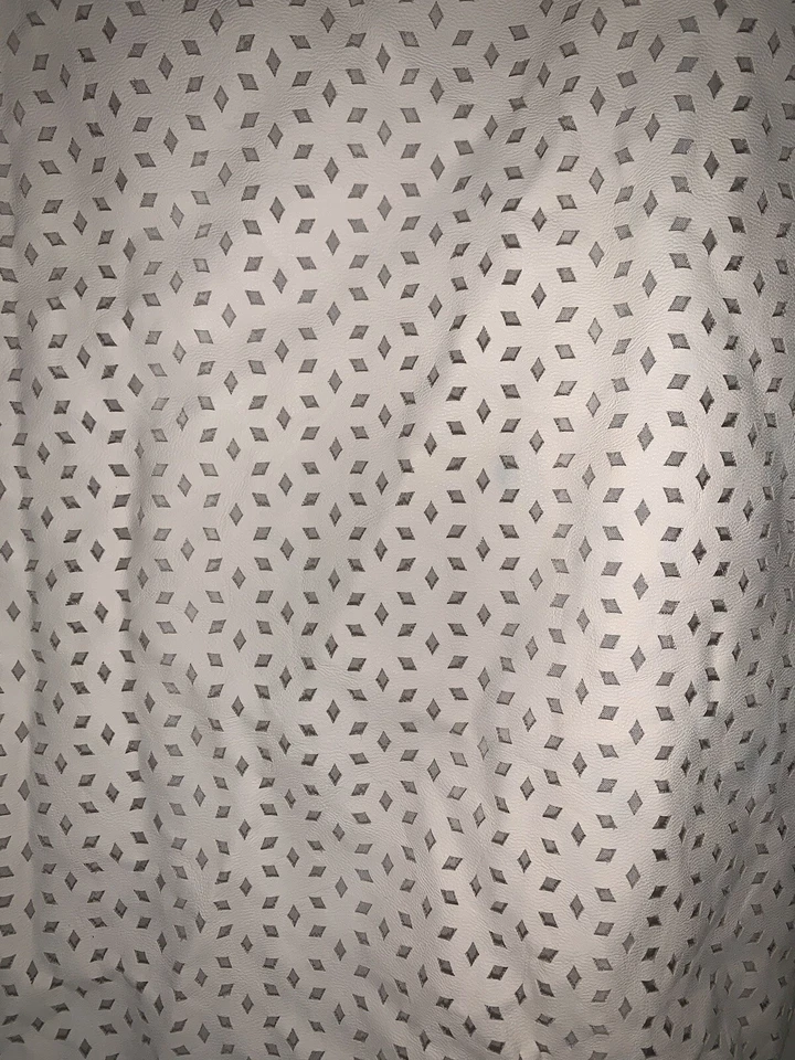 Falda lápiz Ann Taylor talla 6 Petite crema forrada de cuero sintético para mujer Foto 4 de 4