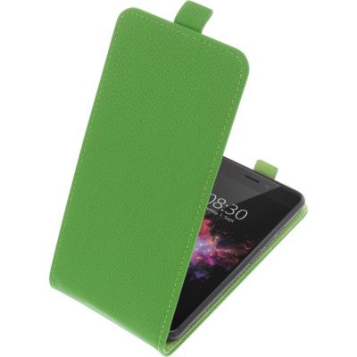 Tasche für TP-Link Neffos X1 Max FlipStyle Handytasche Schutz Hülle Flip Grün