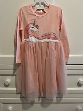 Pink Unicorn Tutu Dres Size 5-6 Years Brand New With Tags