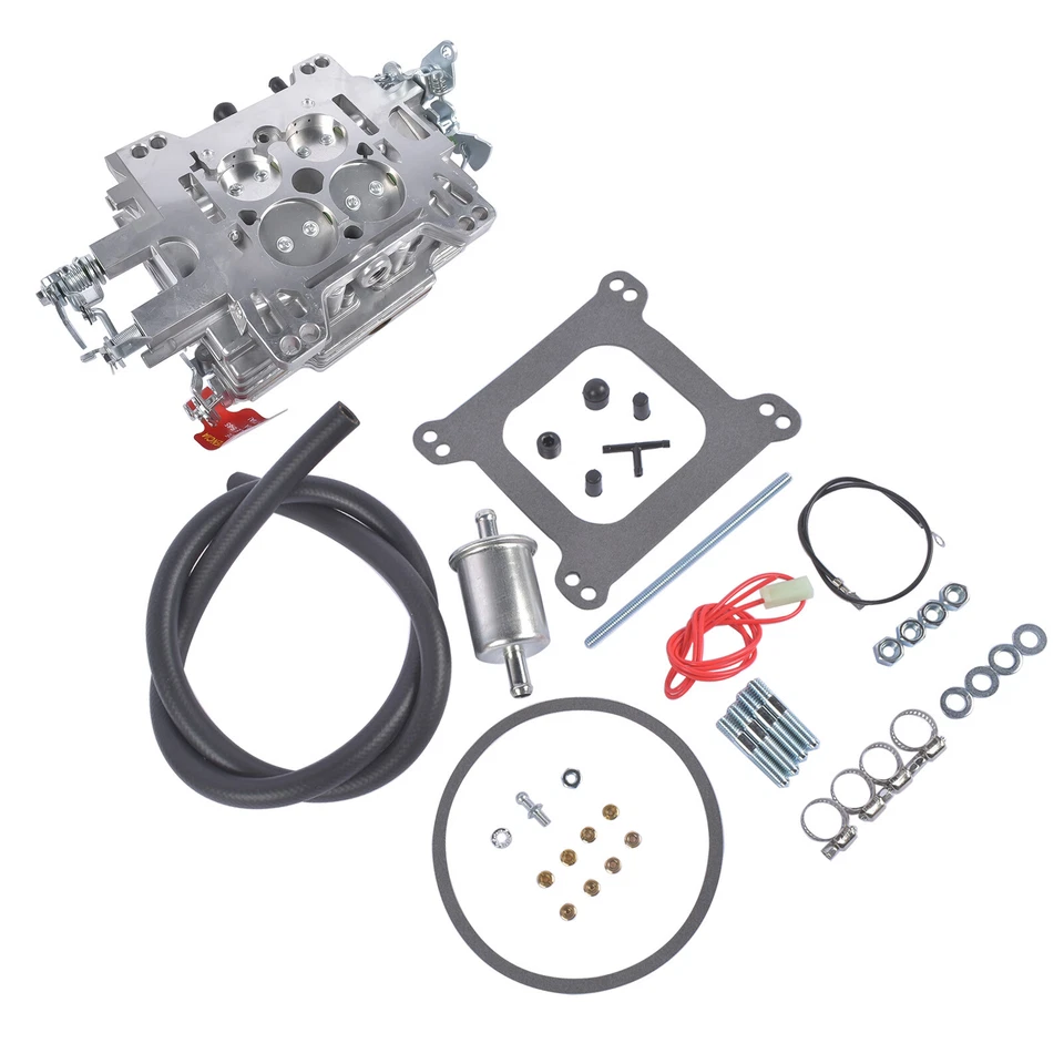 Carburador de 4 barriles de diámetro cuadrado 600 CFM para 9905 Performer Series con obturador manual Foto 4 de 4