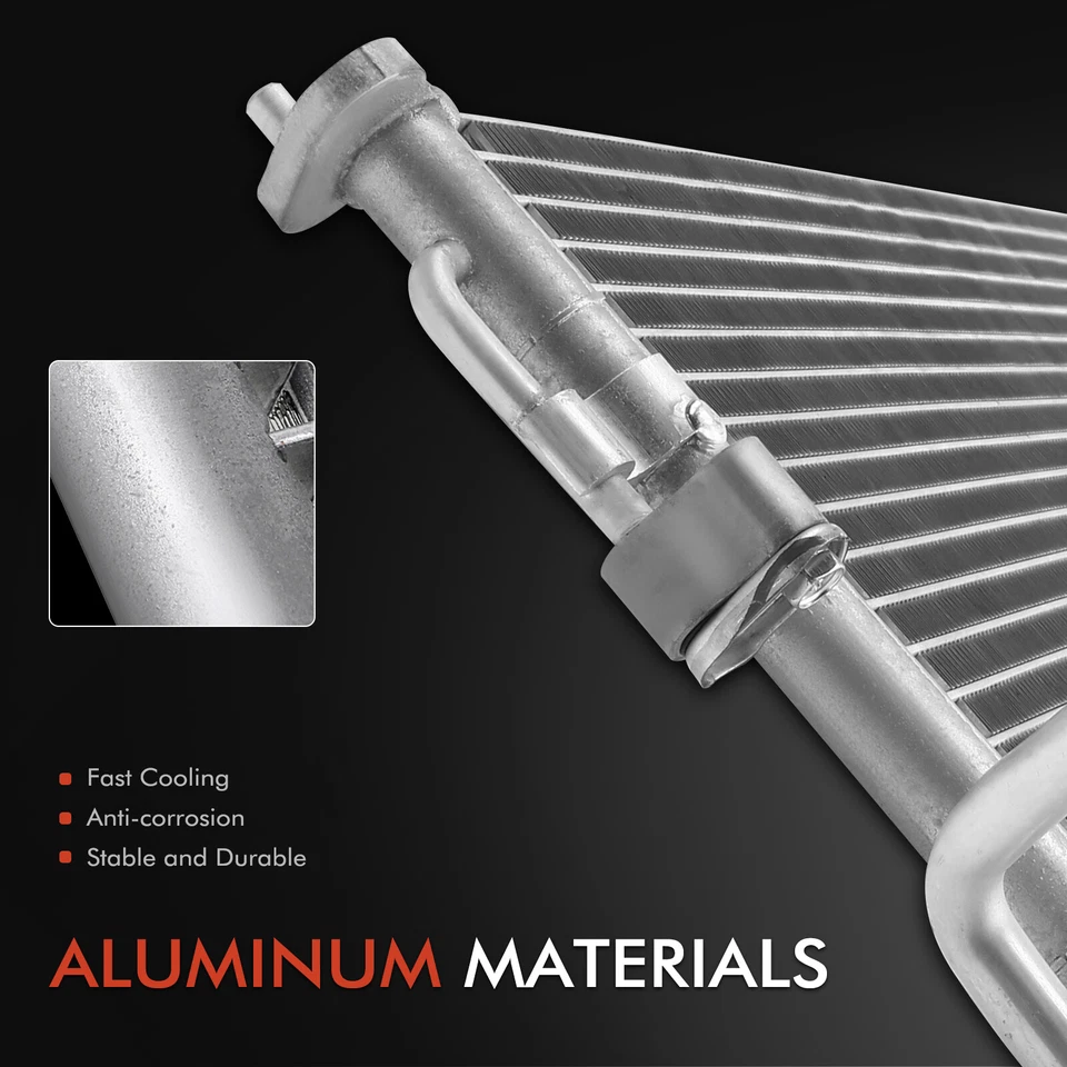 Condensador de CA sin receptor secador para Hyundai Accent 1995 1996-1999 L4 1,5 L Foto 2 de 4