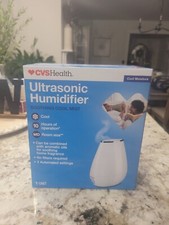 CVS Health Ultrasonic Cool Mist Humidifier No Filters Required White BRAND NEW
