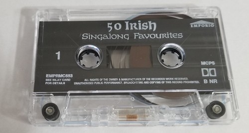 Various Artists "50 Irish Singalong Favourites" PREOWNED VERY GOODTape Cassette - Picture 3 of 4