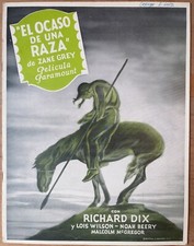 THE VANISHING AMERICAN, Richard Dix, Lois Wilson, 1925, Pressbook 470