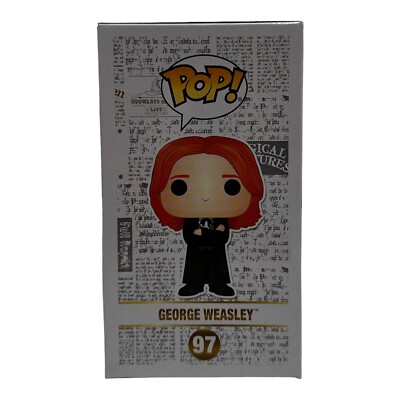 Funko Pop! Harry Potter Wizarding World George Weasley Yule Ball 97 Vinyl  Figure 889698428439 | eBay