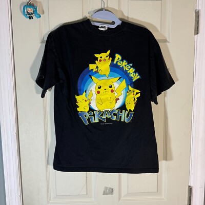 VTG Nintendo Pokemon Pikachu Big Kids Boys Youth sz XL T-Shirt 90s