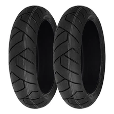 TYRE PAIR VEE RUBBER 130/60-13 60P VRM-119 + 140/70-12 65P VRM-119C