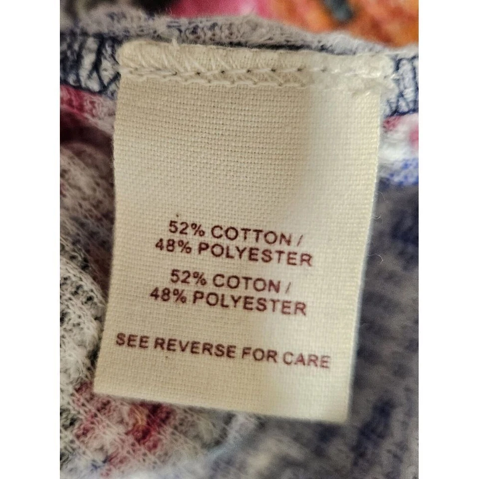 Sudadera con Capucha De Colección Free People Tejido Waffle Cremallera Y2K Floral Casa de Campo Core Talla Pequeña Foto 4 de 4