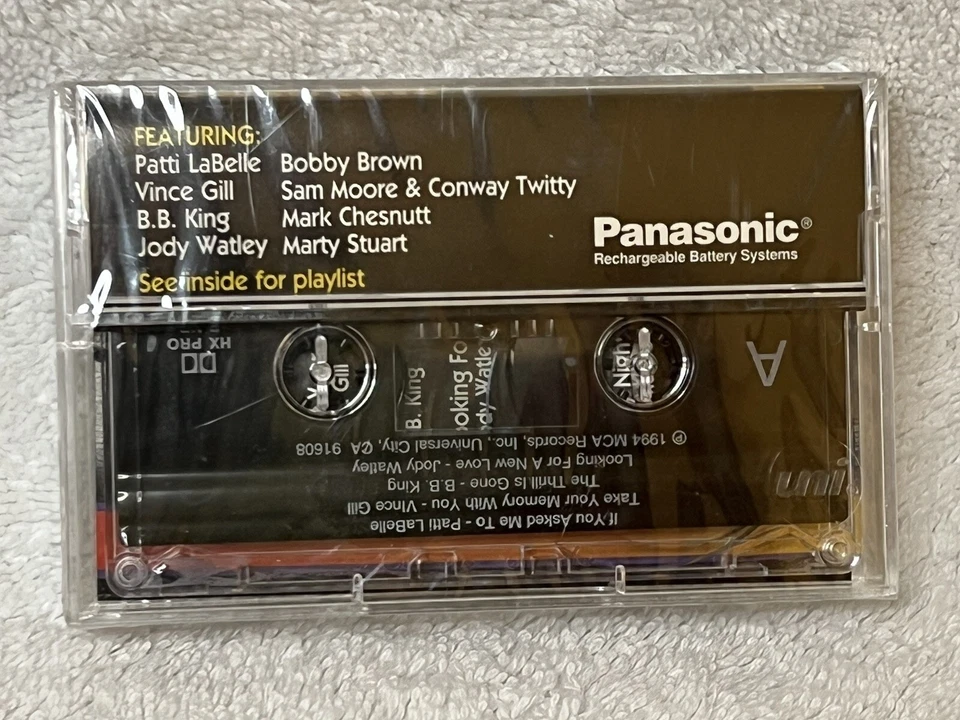 New/1994 Panasonic Power Hits Cassette Tape Promo Various 1980-90s Artists NOS - Image 2 of 4